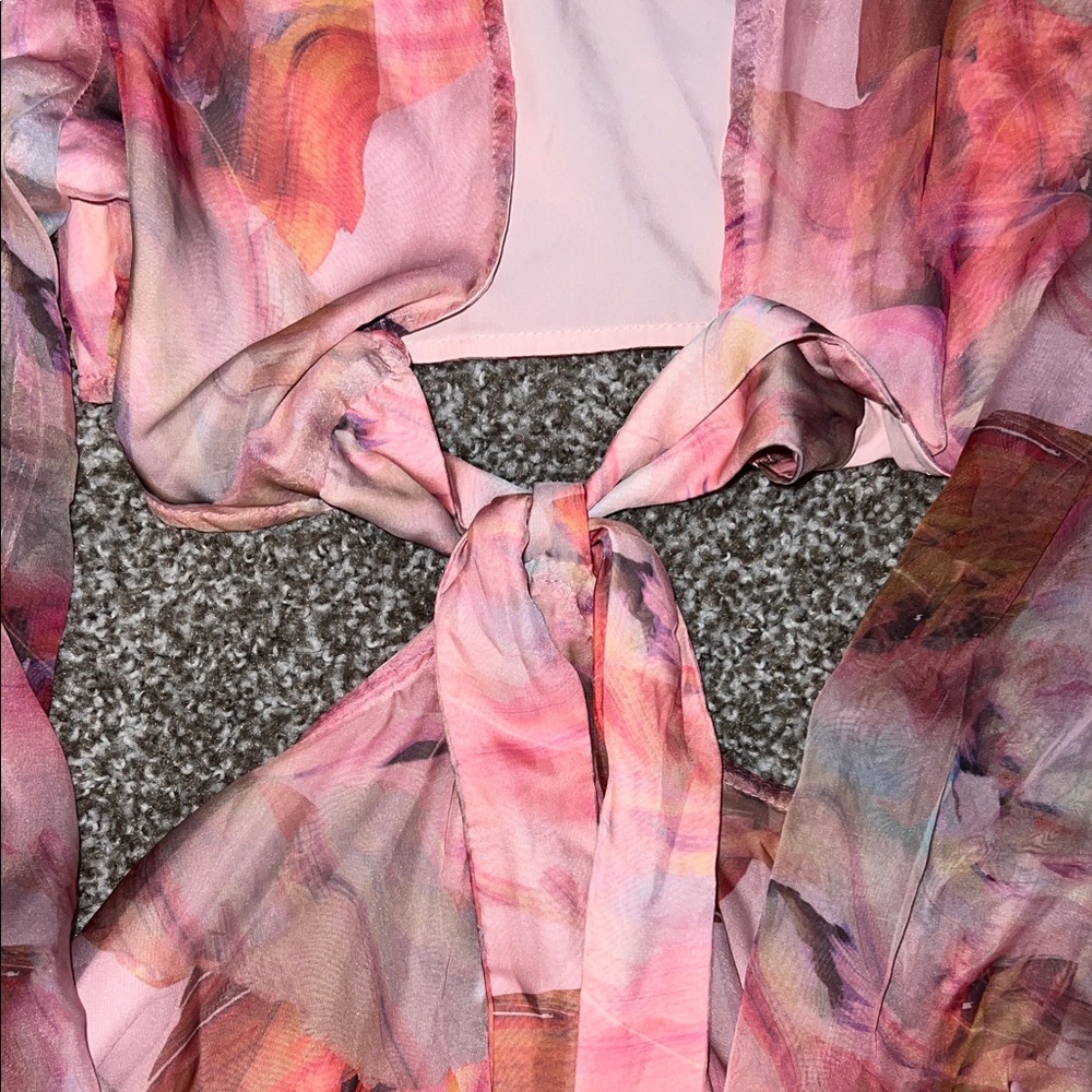 SHEIN Multicolor Abstract Dress - Picture 4 of 5